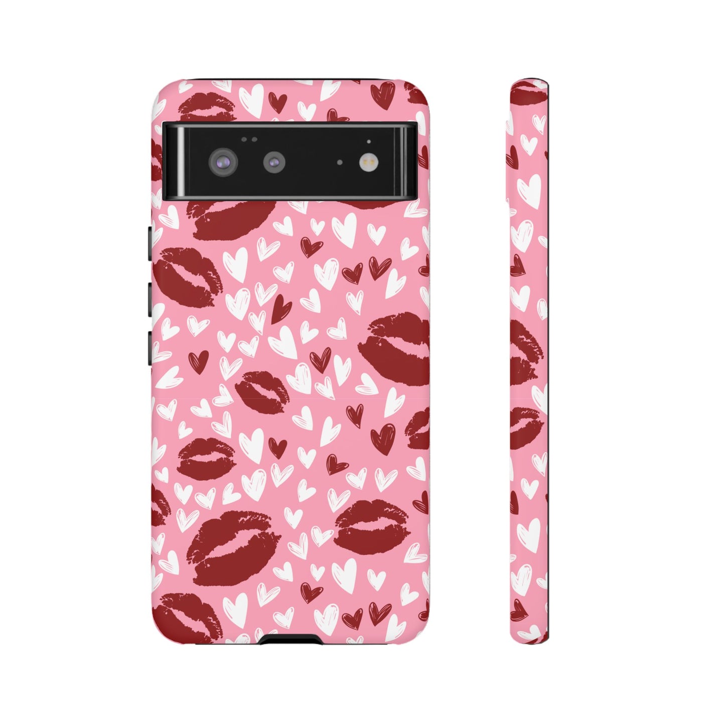 Kiss & Love Phone Case - Tough Cases for Romance Lovers