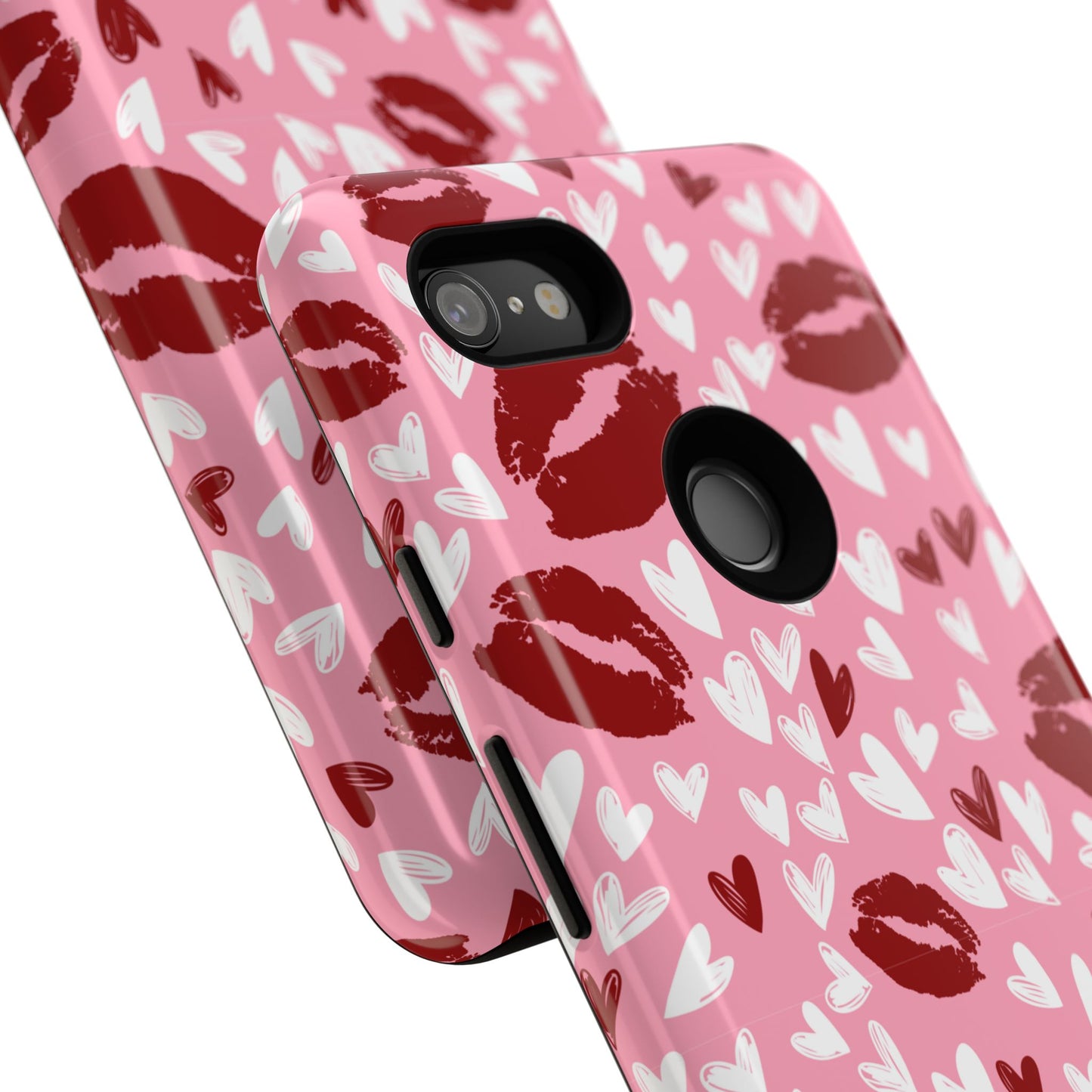 Kiss & Love Phone Case - Tough Cases for Romance Lovers