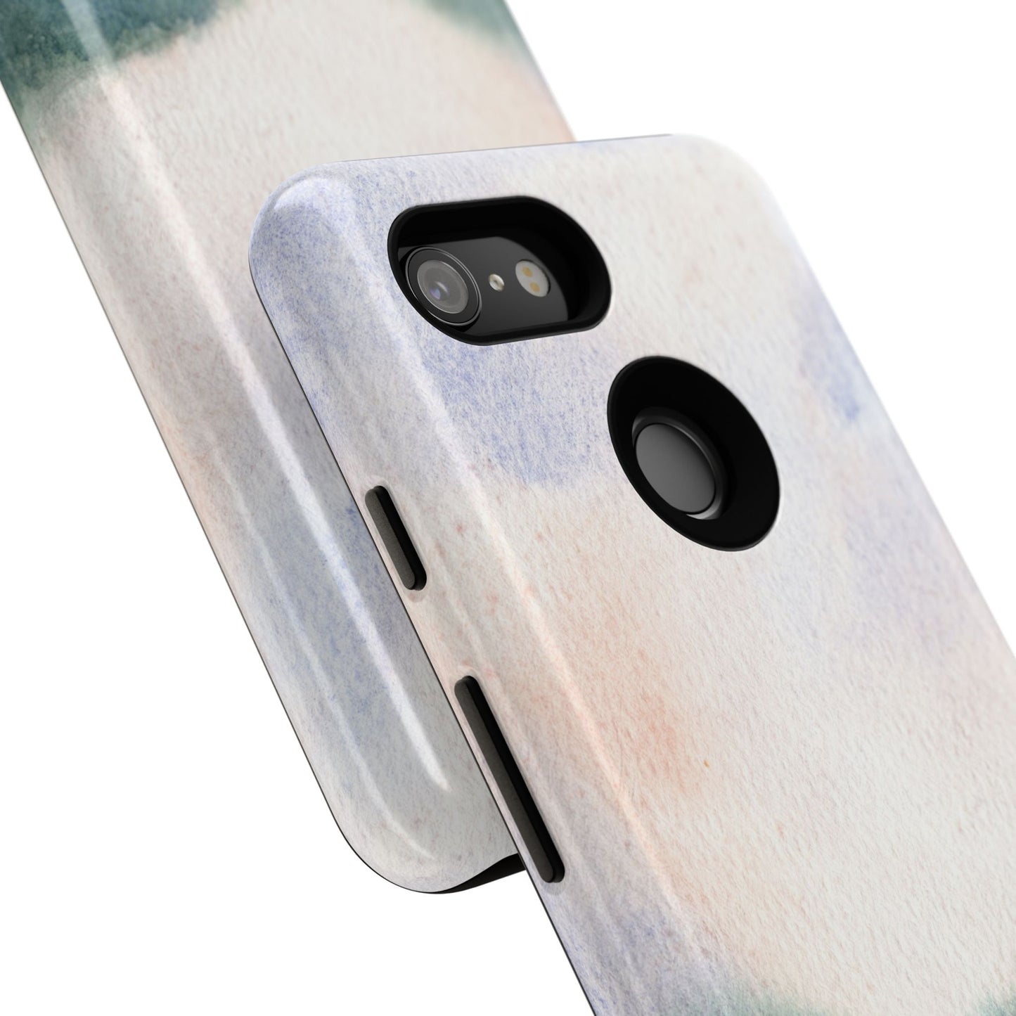 Floral Tough Phone Case – Watercolor Poppy Design for Nature Lovers