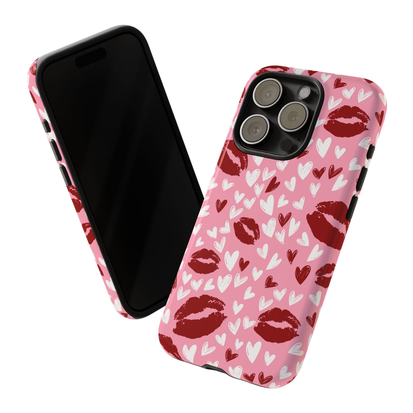 Kiss & Love Phone Case - Tough Cases for Romance Lovers