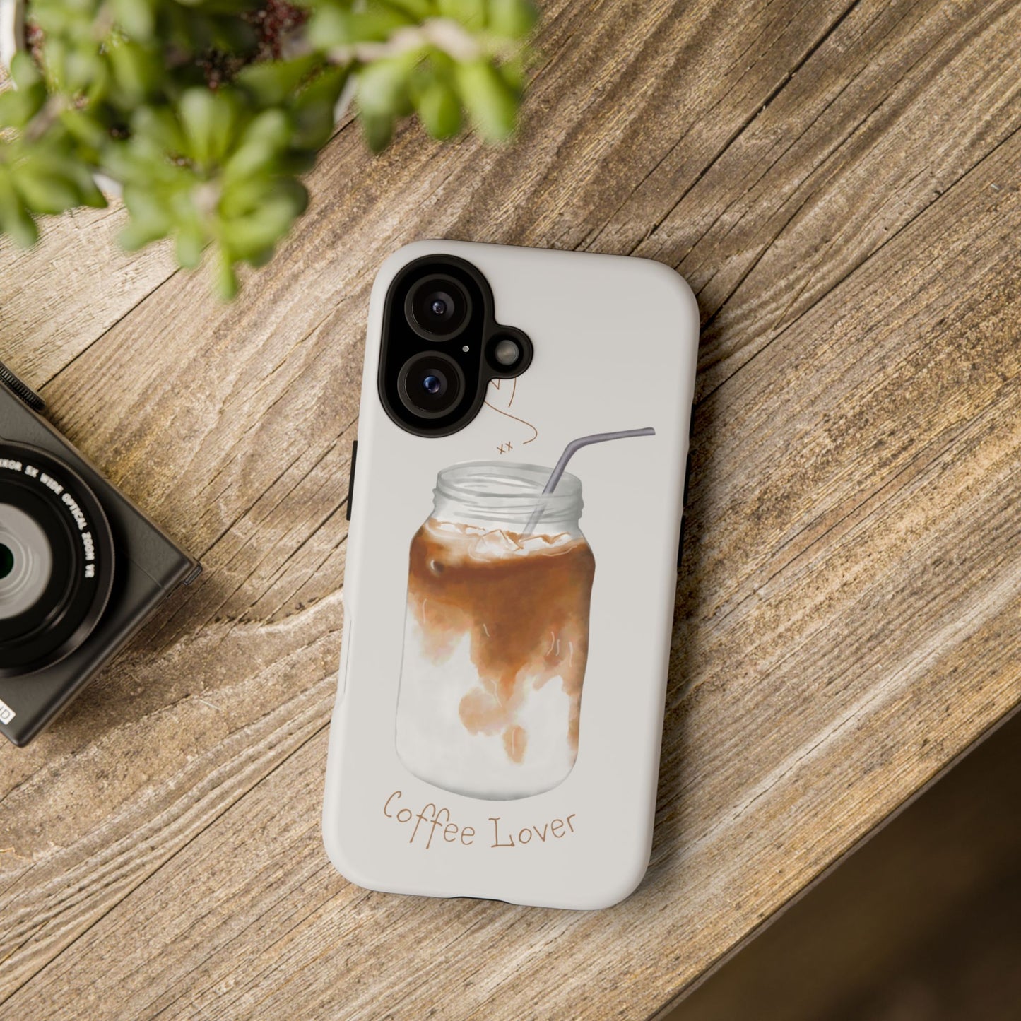 Coffee Lover Phone Case - Tough and Stylish for Coffee Enthusiasts