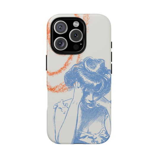 Artistic Phone Case with Stress Relief Design