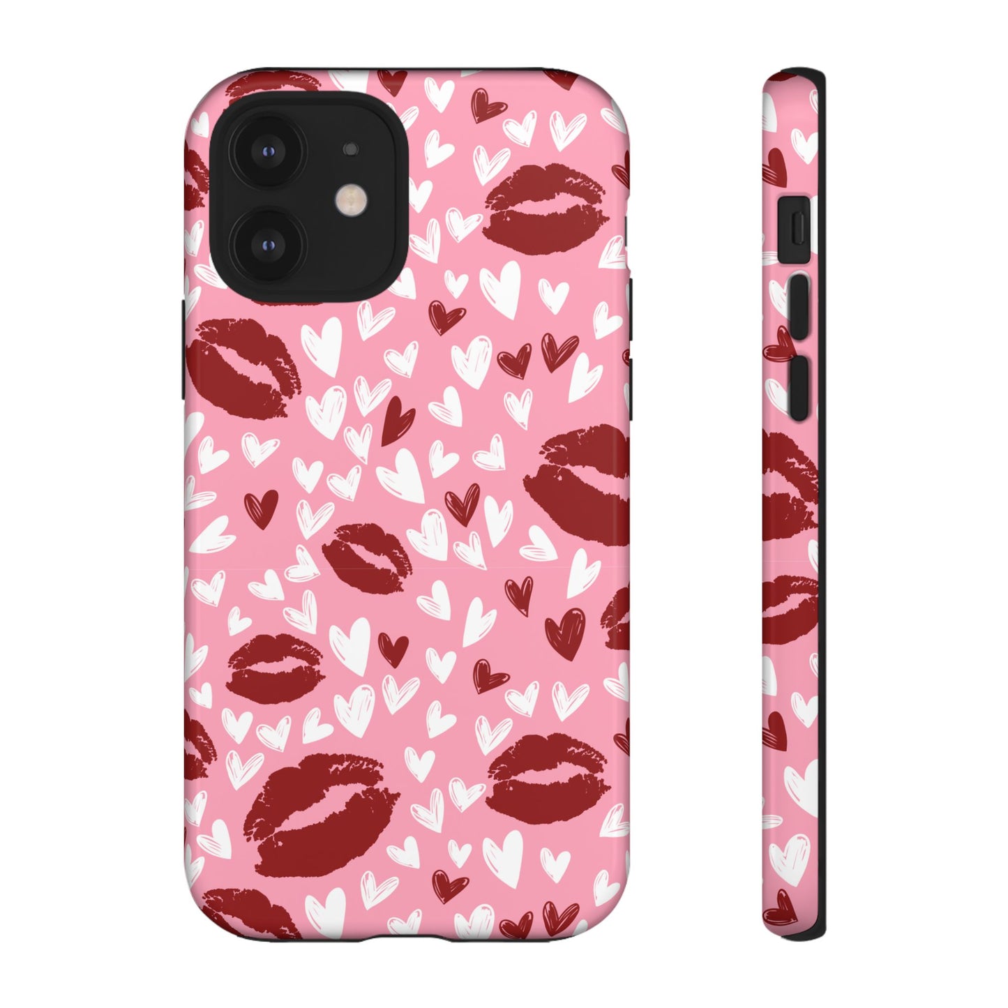 Kiss & Love Phone Case - Tough Cases for Romance Lovers