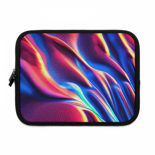 Vibrant Abstract Laptop Sleeve - Trendy Protection for Tech Enthusiasts