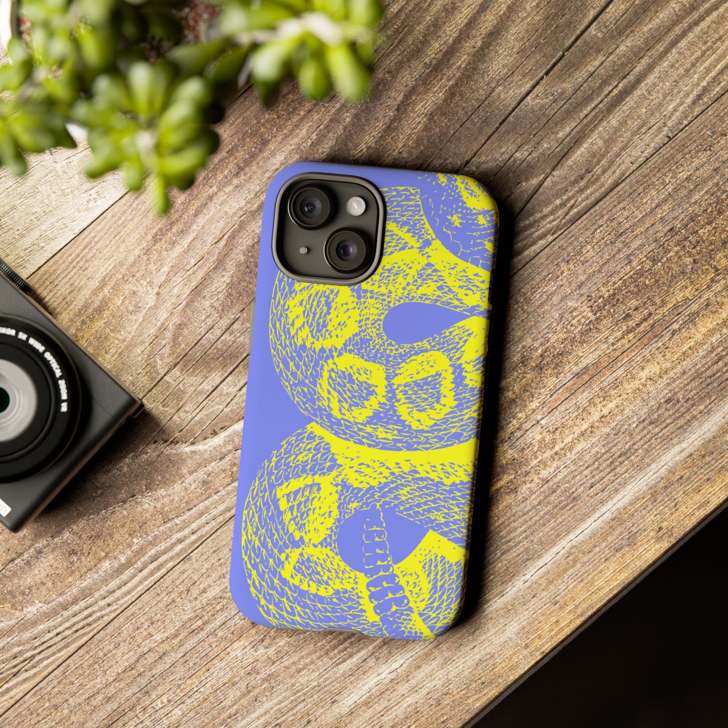 Vibrant Snake Phone Case - Tough Cases for Bold Style