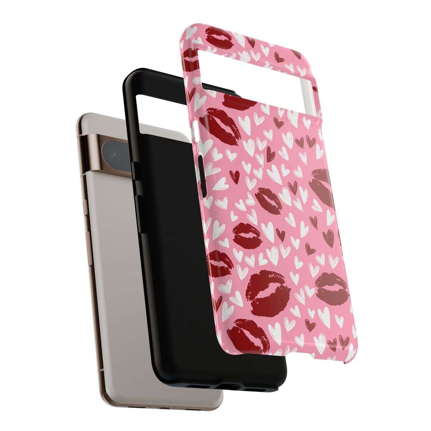 Kiss & Love Phone Case - Tough Cases for Romance Lovers