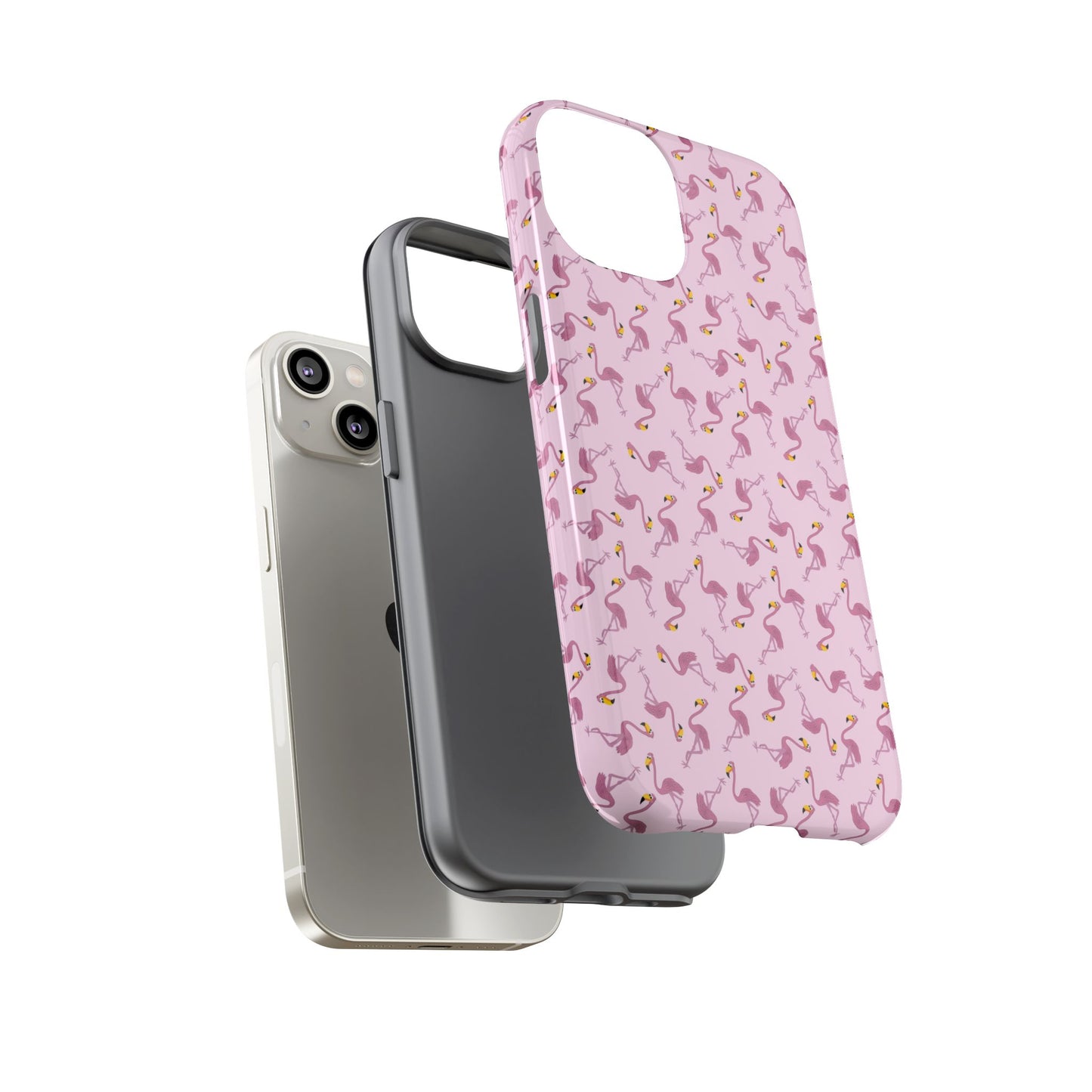 Fun Flamingo Phone Case - Tough & Stylish Design