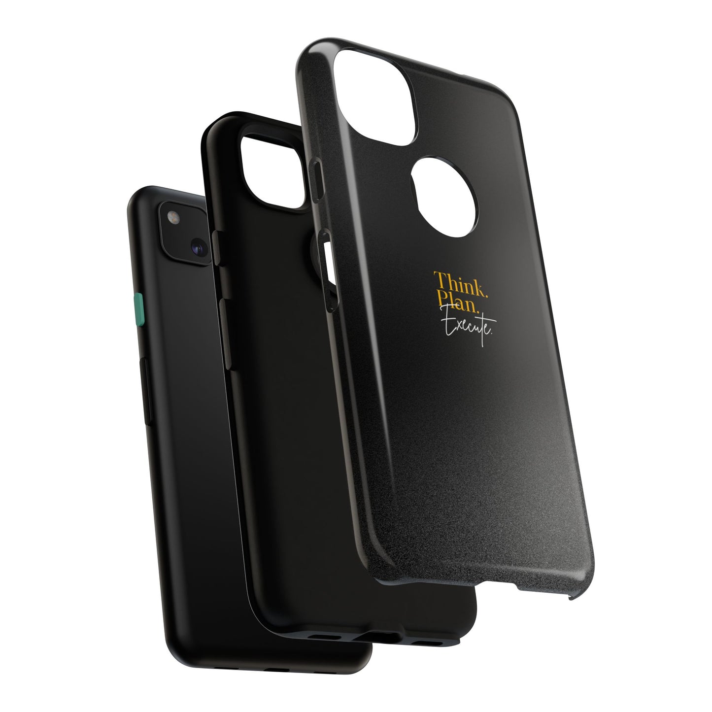 Inspirational Phone Case - Think. Plan. Execute.