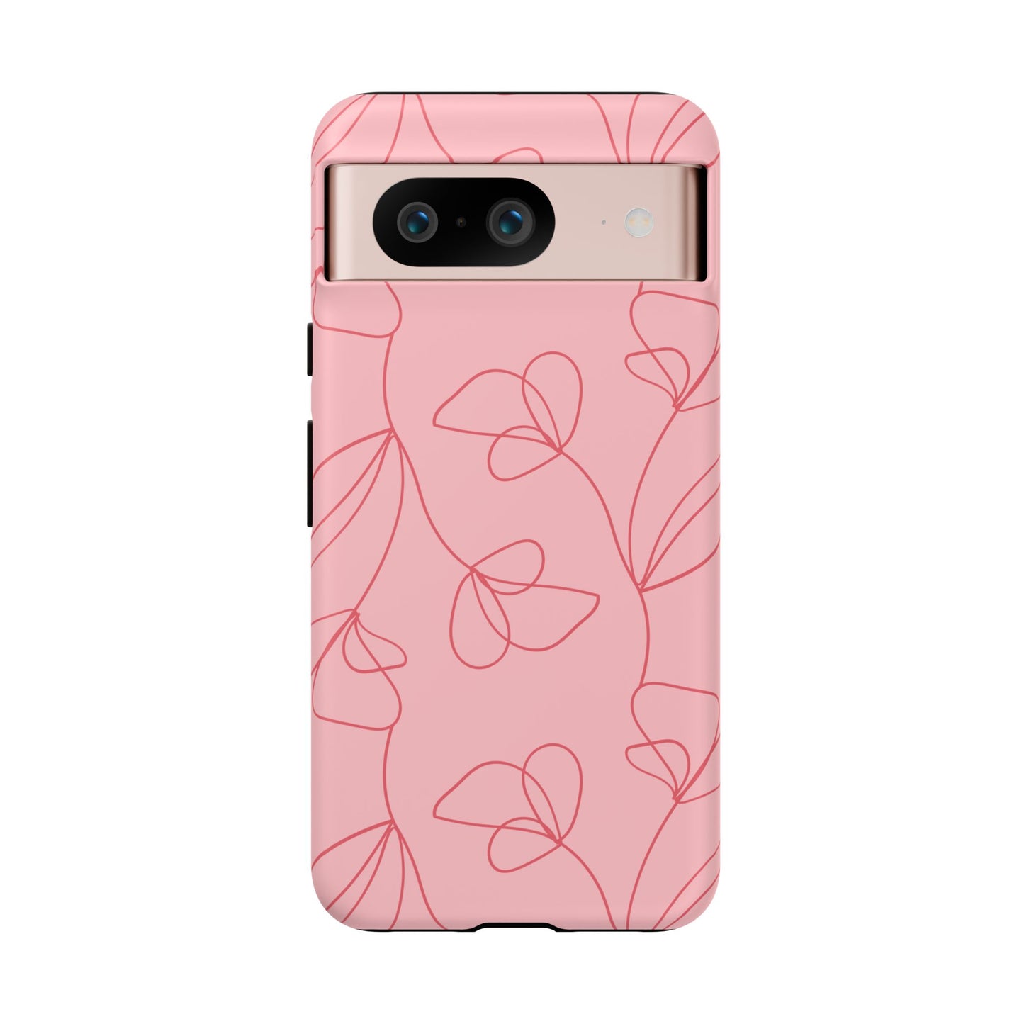 Tough Cases: Elegant Floral Phone Case - Durable Protection with Stylish Design