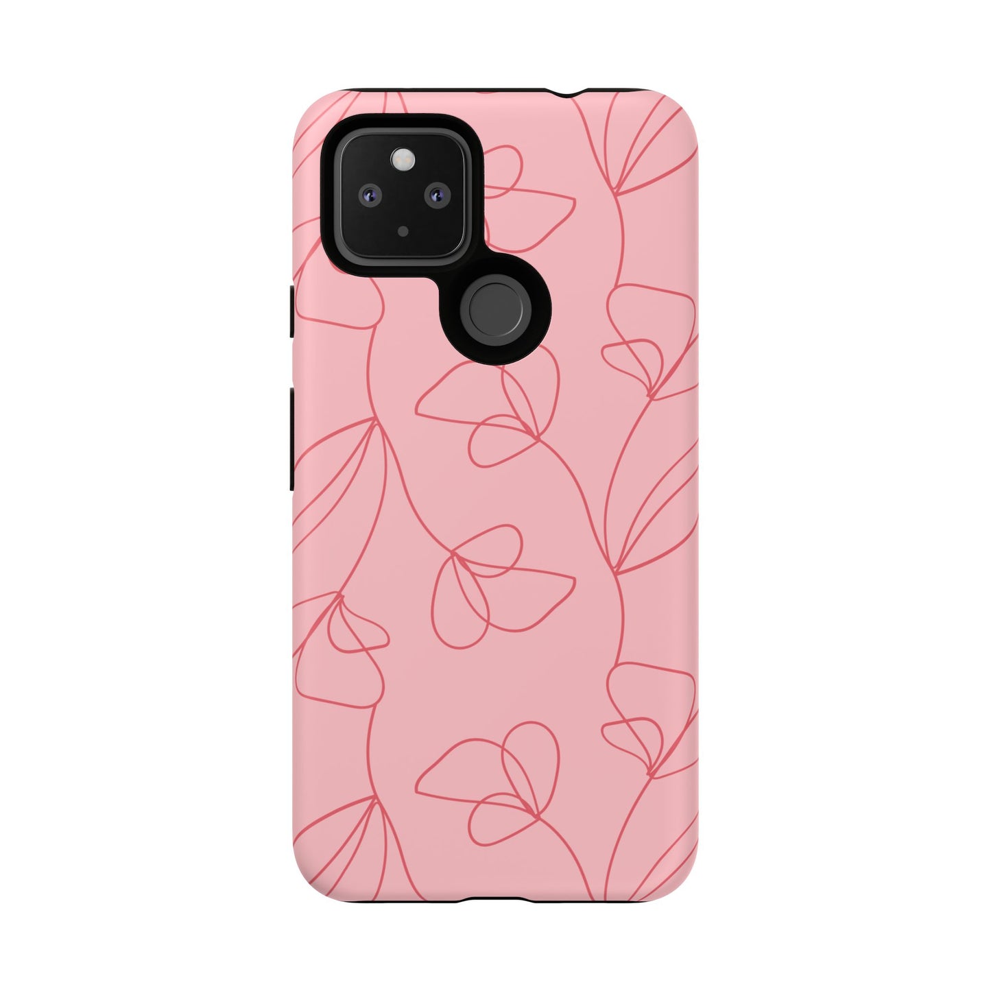 Tough Cases: Elegant Floral Phone Case - Durable Protection with Stylish Design