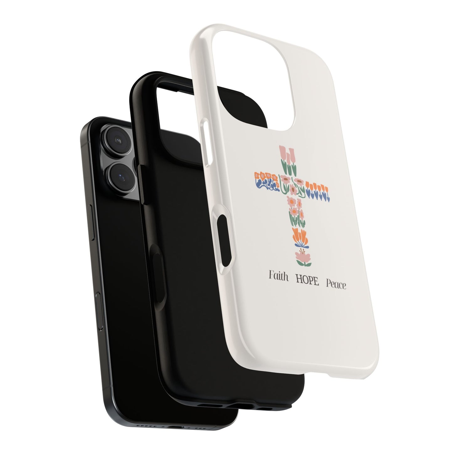 Faith, Hope, Peace Phone Case - Tough Cases for Spiritual Inspiration