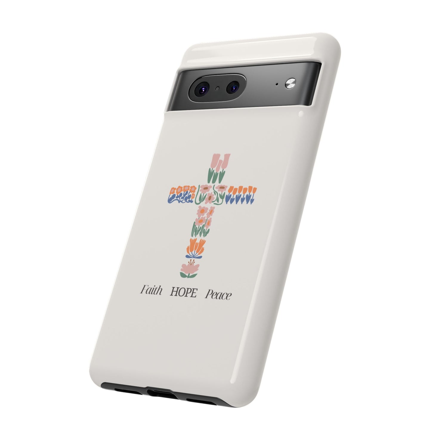Faith, Hope, Peace Phone Case - Tough Cases for Spiritual Inspiration