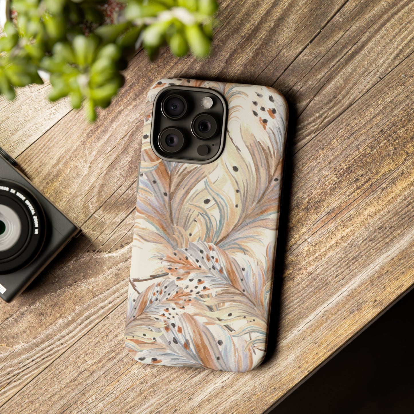 Elegant Floral Phone Case - Tough Cases for Nature Lovers