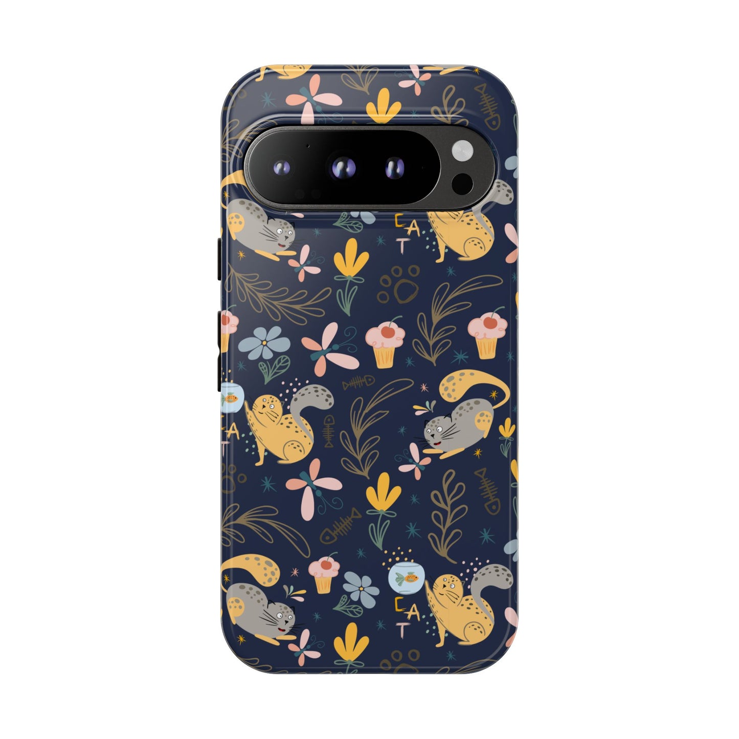 Cat-Themed Tough Phone Case - Tough Case For Stylish Protection