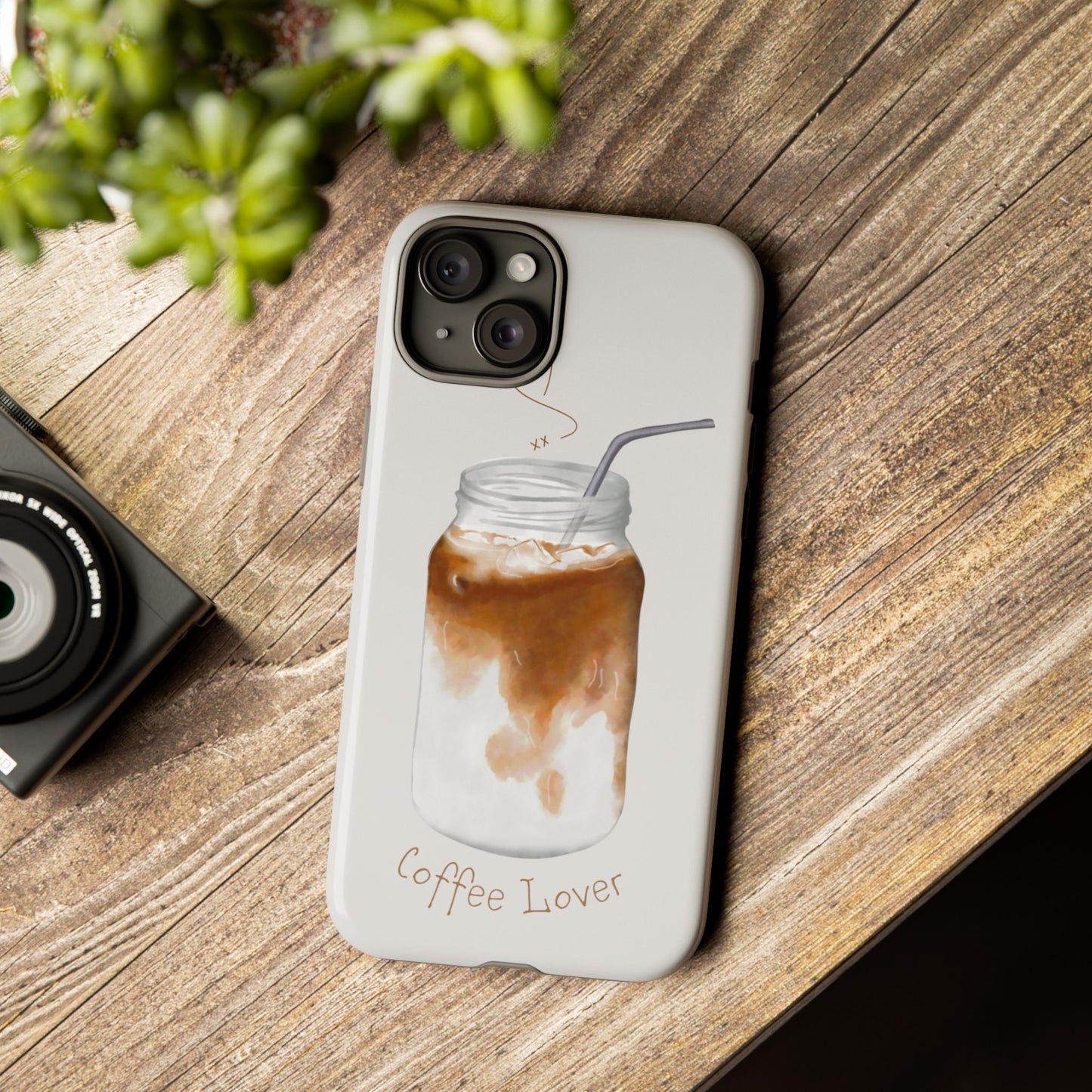 Coffee Lover Phone Case - Tough and Stylish for Coffee Enthusiasts