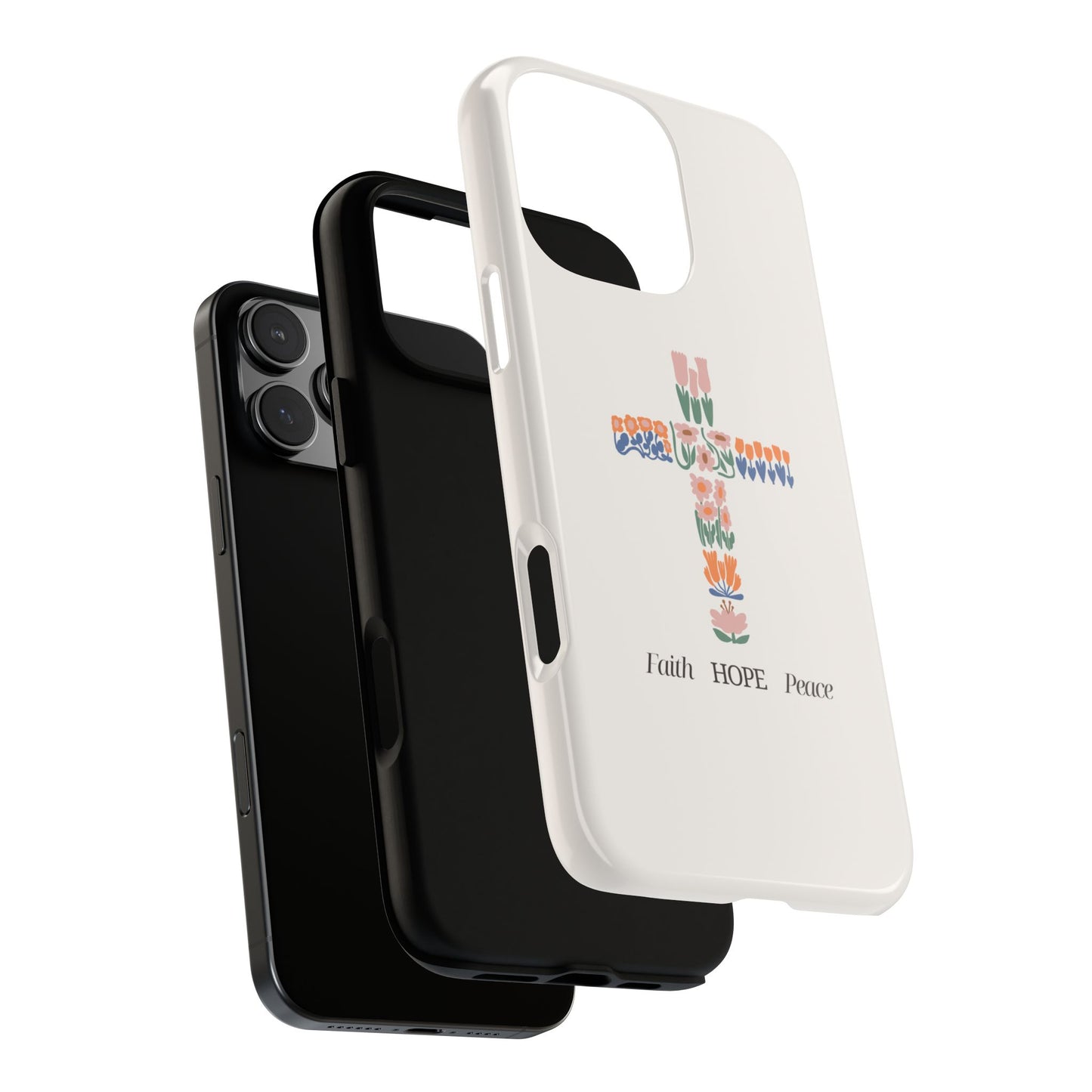 Faith, Hope, Peace Phone Case - Tough Cases for Spiritual Inspiration