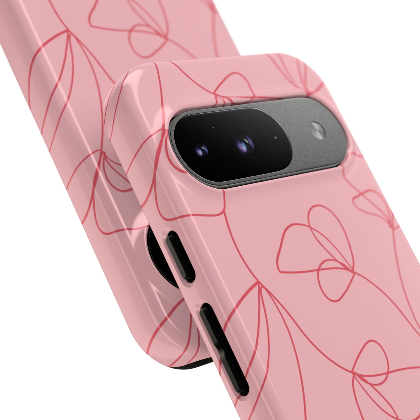 Tough Cases: Elegant Floral Phone Case - Durable Protection with Stylish Design