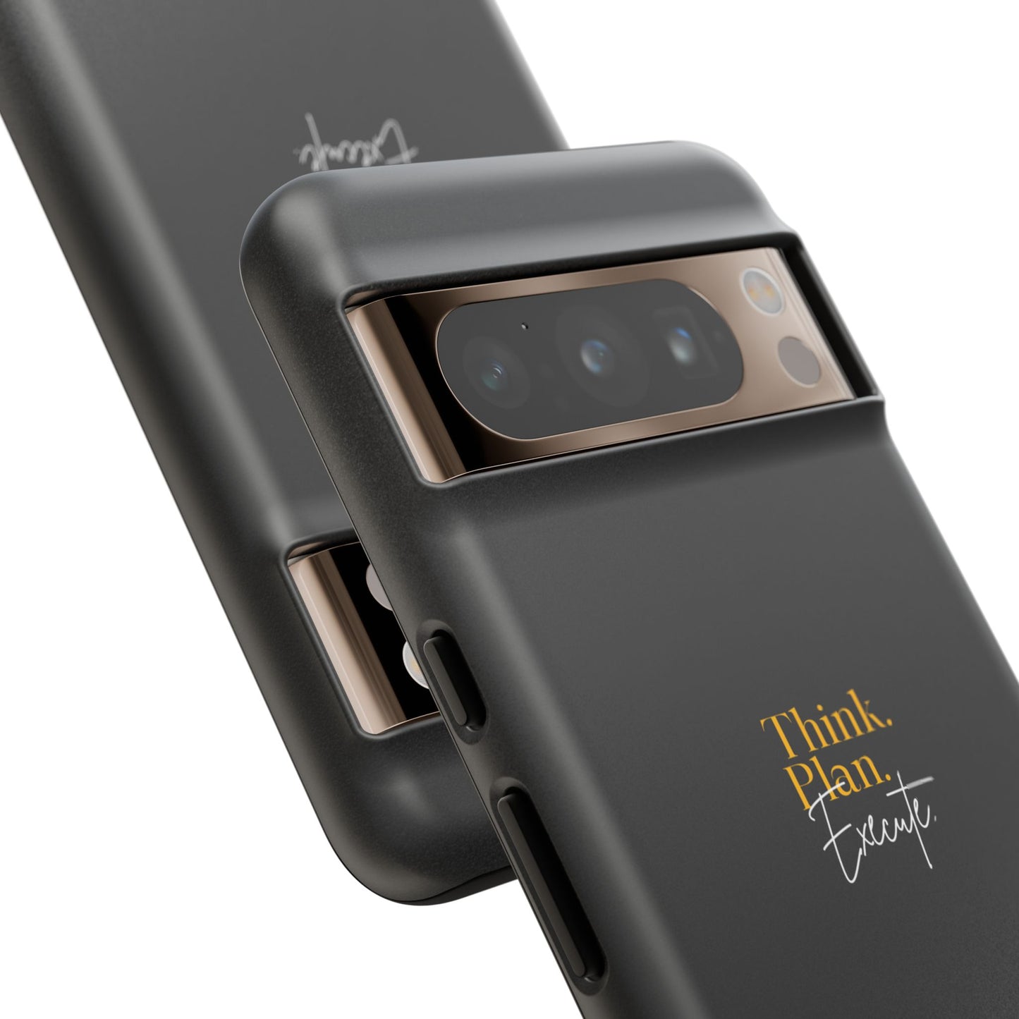 Inspirational Phone Case - Think. Plan. Execute.