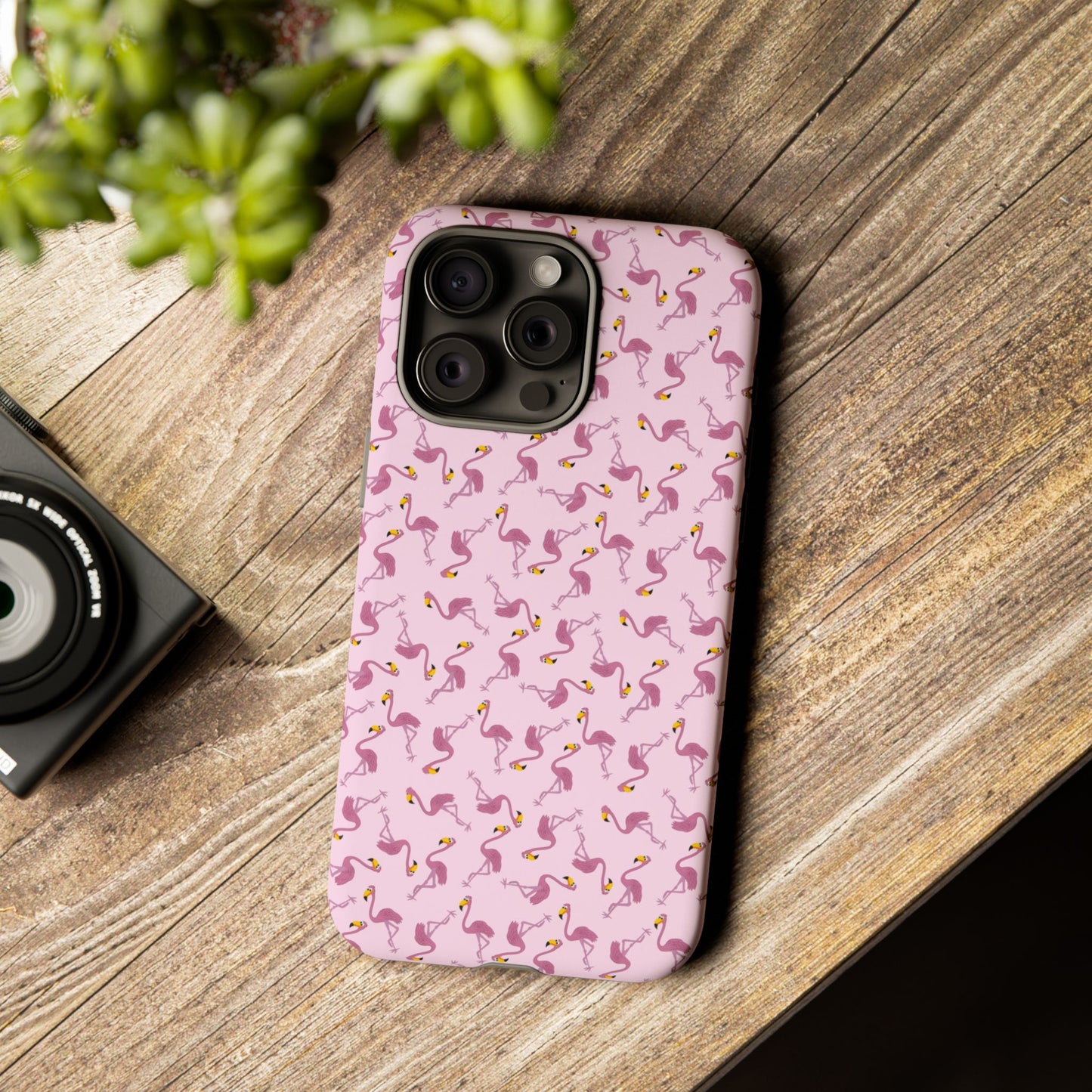 Fun Flamingo Phone Case - Tough & Stylish Design