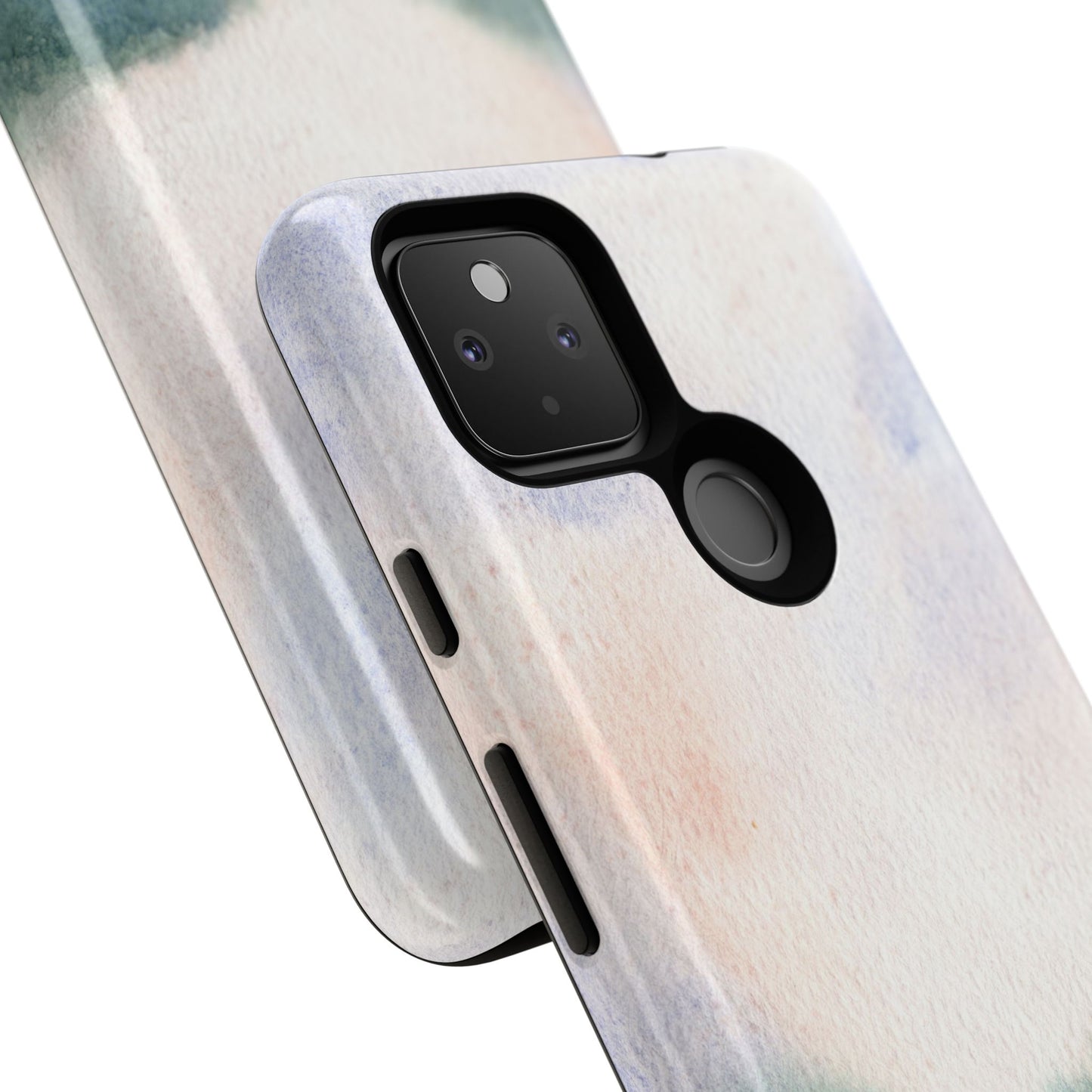 Floral Tough Phone Case – Watercolor Poppy Design for Nature Lovers