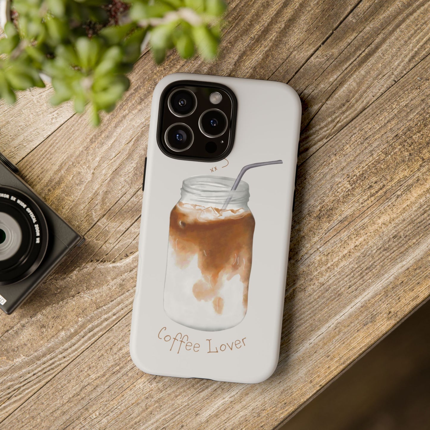 Coffee Lover Phone Case - Tough and Stylish for Coffee Enthusiasts