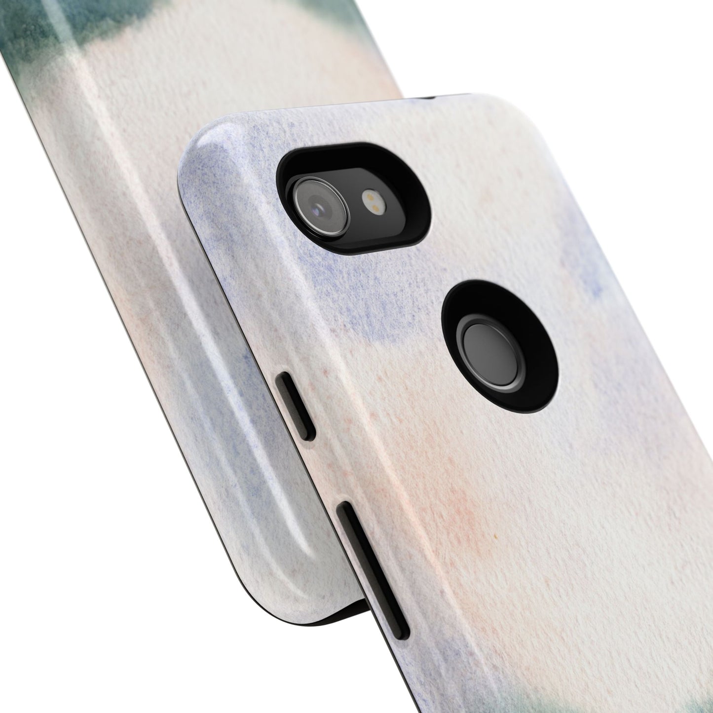 Floral Tough Phone Case – Watercolor Poppy Design for Nature Lovers