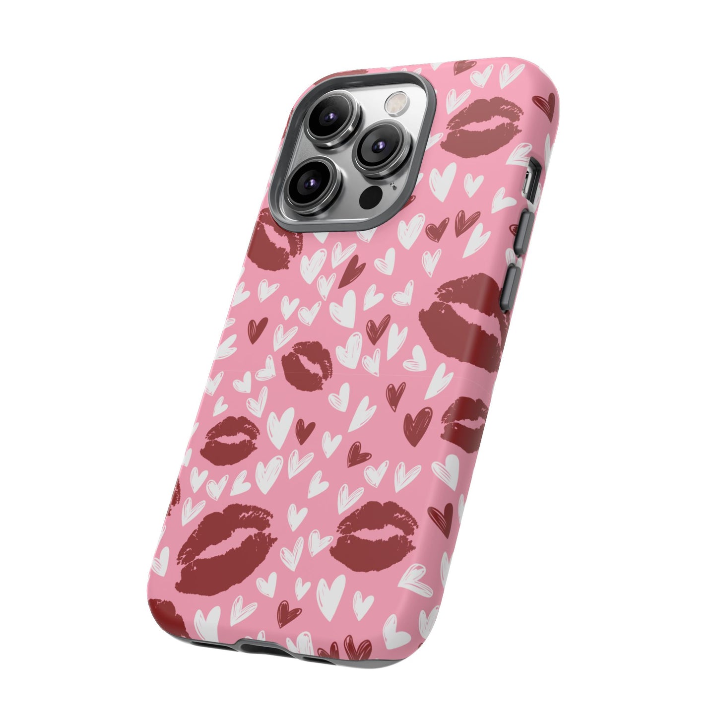Kiss & Love Phone Case - Tough Cases for Romance Lovers