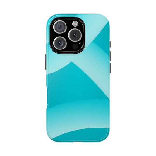 Stylish Tough Phone Case - Modern Blue Design for Ultimate Protection