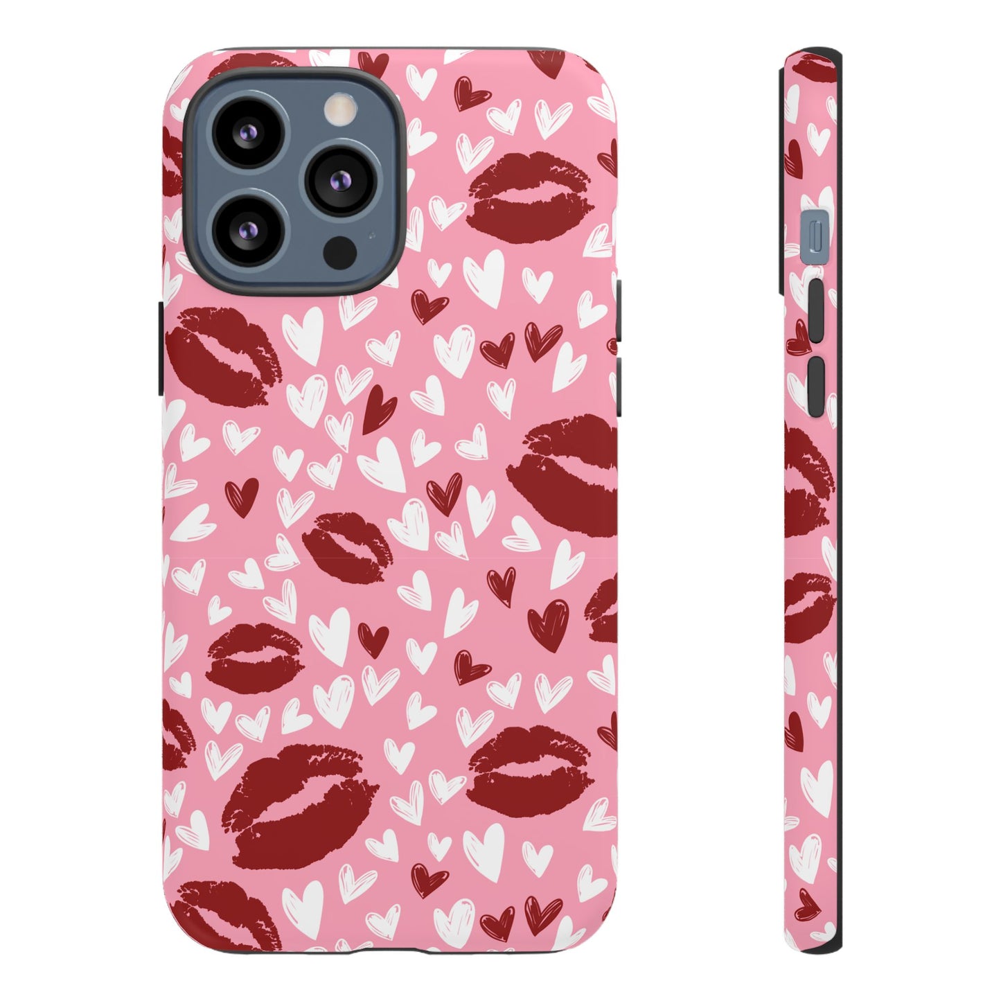 Kiss & Love Phone Case - Tough Cases for Romance Lovers