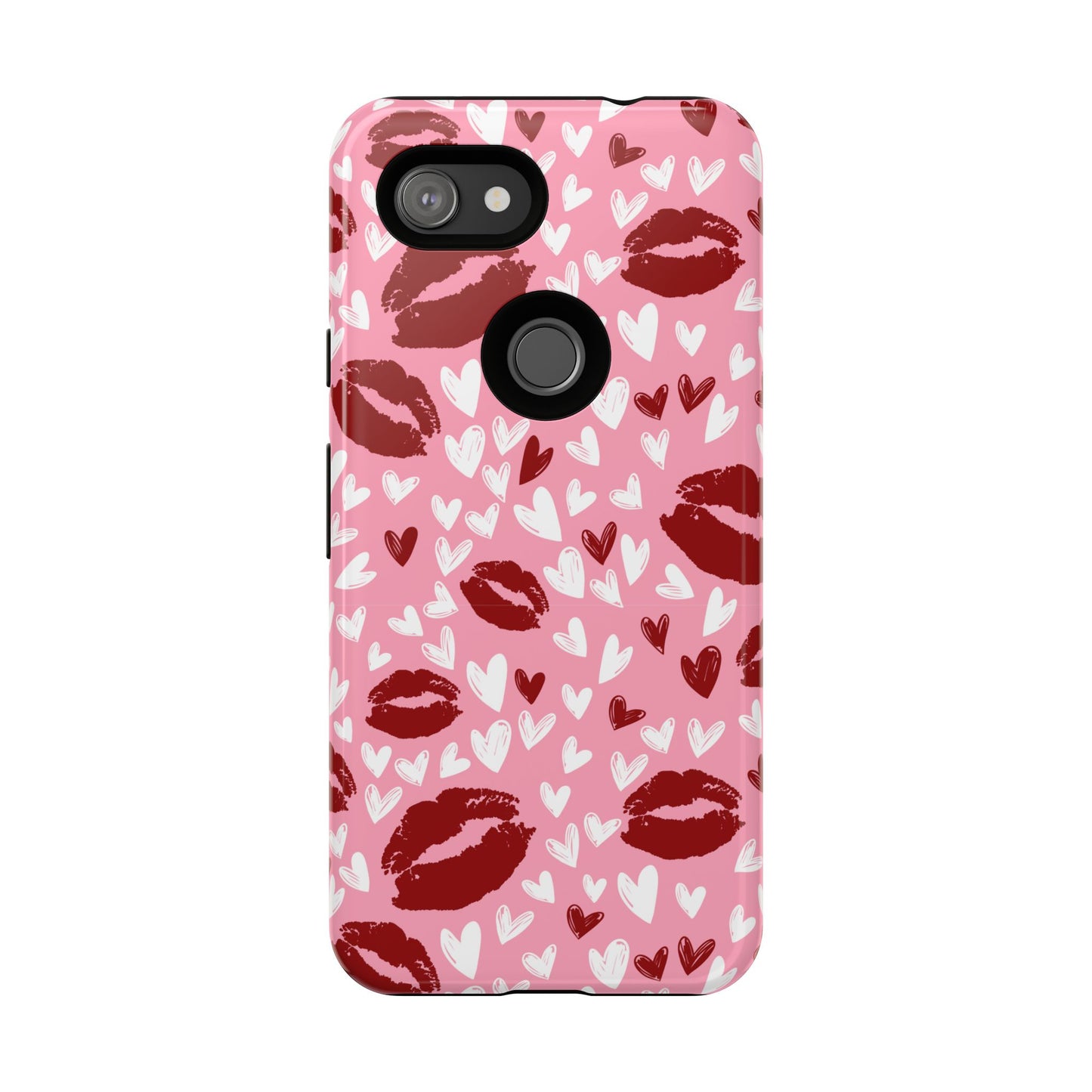 Kiss & Love Phone Case - Tough Cases for Romance Lovers