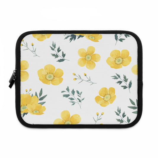 Floral Laptop Sleeve - Stylish Protection for Your Device