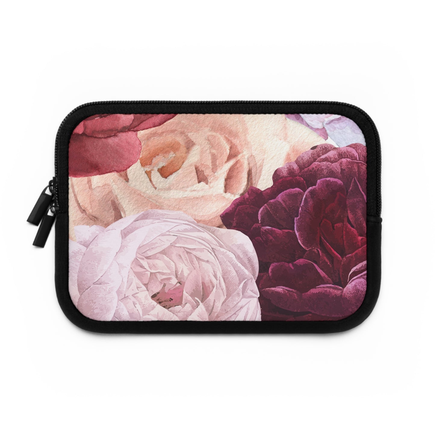 Elegant Floral Laptop Sleeve for Women - Stylish Protection for Your Device