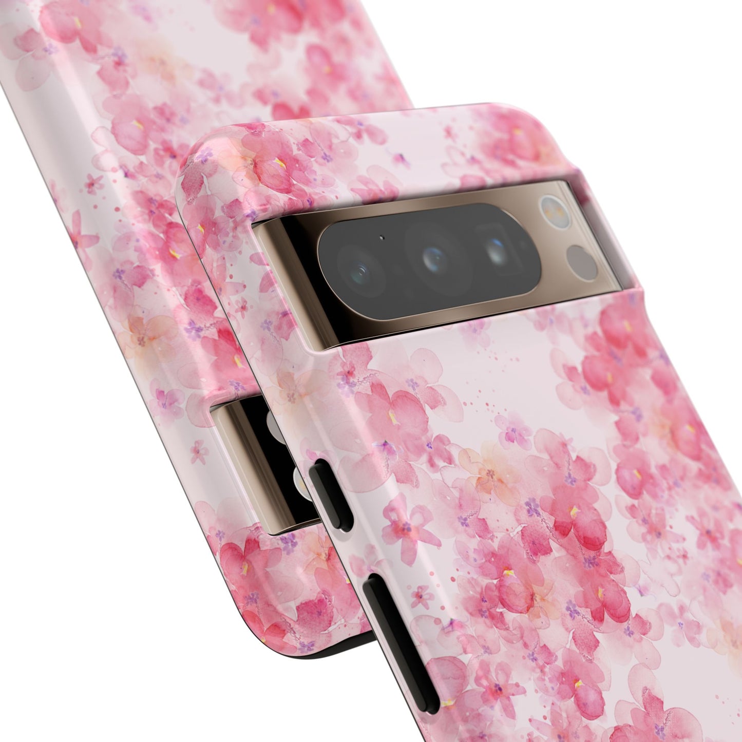 Floral Phone Case - Tough Cases with Pink Blossom Design