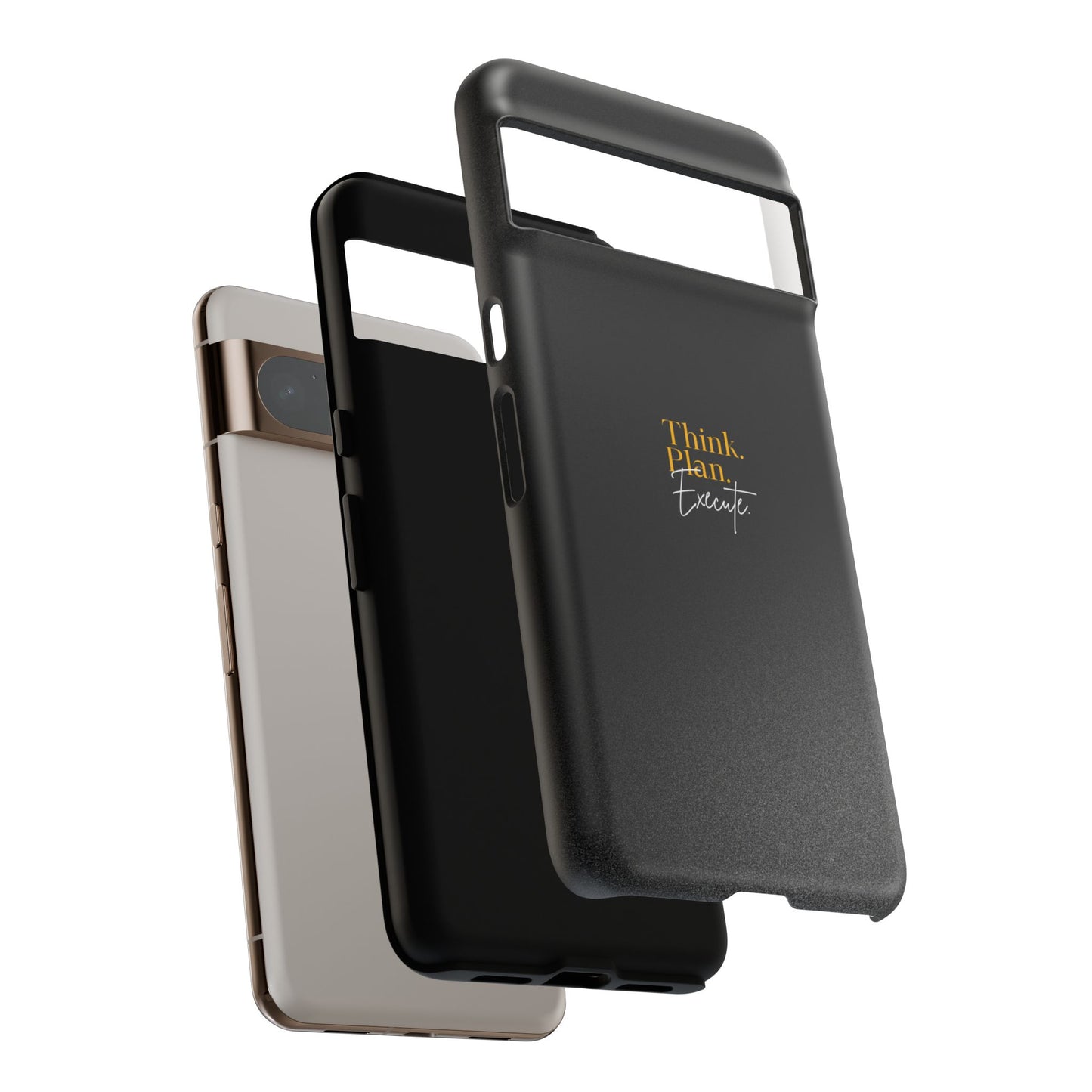 Inspirational Phone Case - Think. Plan. Execute.
