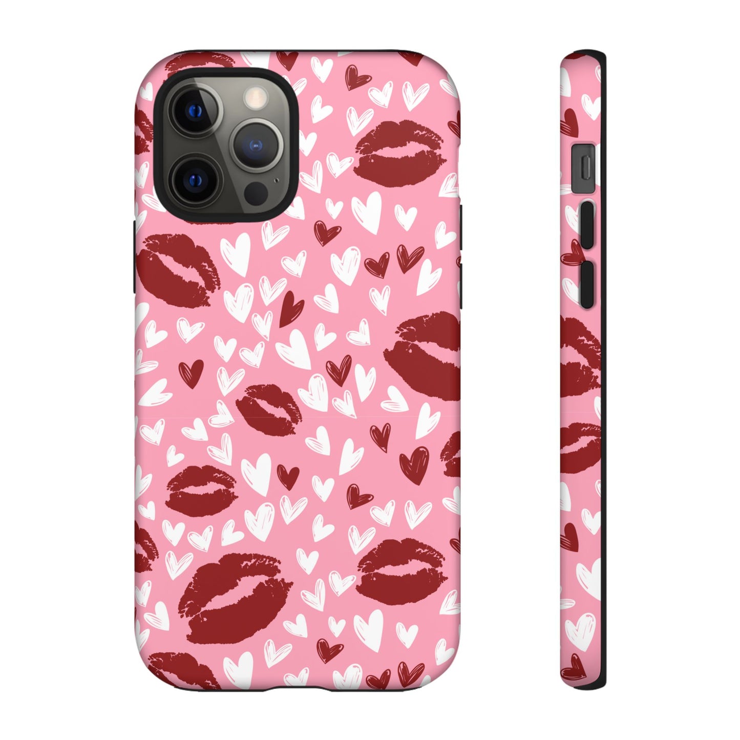 Kiss & Love Phone Case - Tough Cases for Romance Lovers