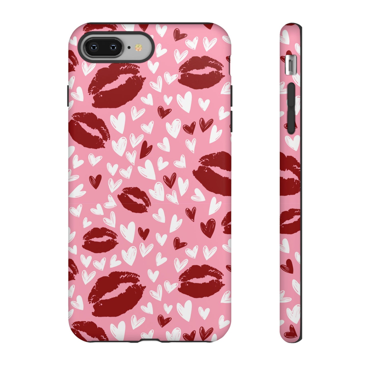 Kiss & Love Phone Case - Tough Cases for Romance Lovers