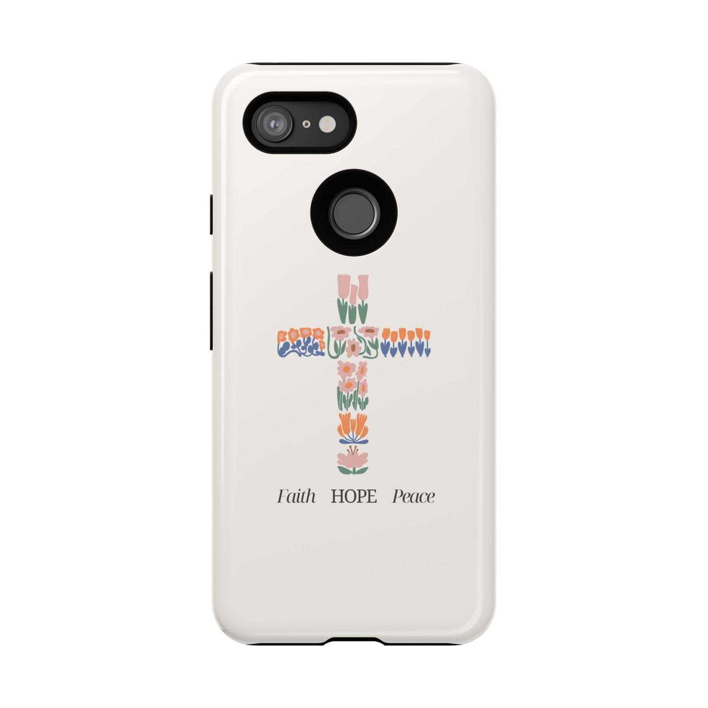 Faith, Hope, Peace Phone Case - Tough Cases for Spiritual Inspiration