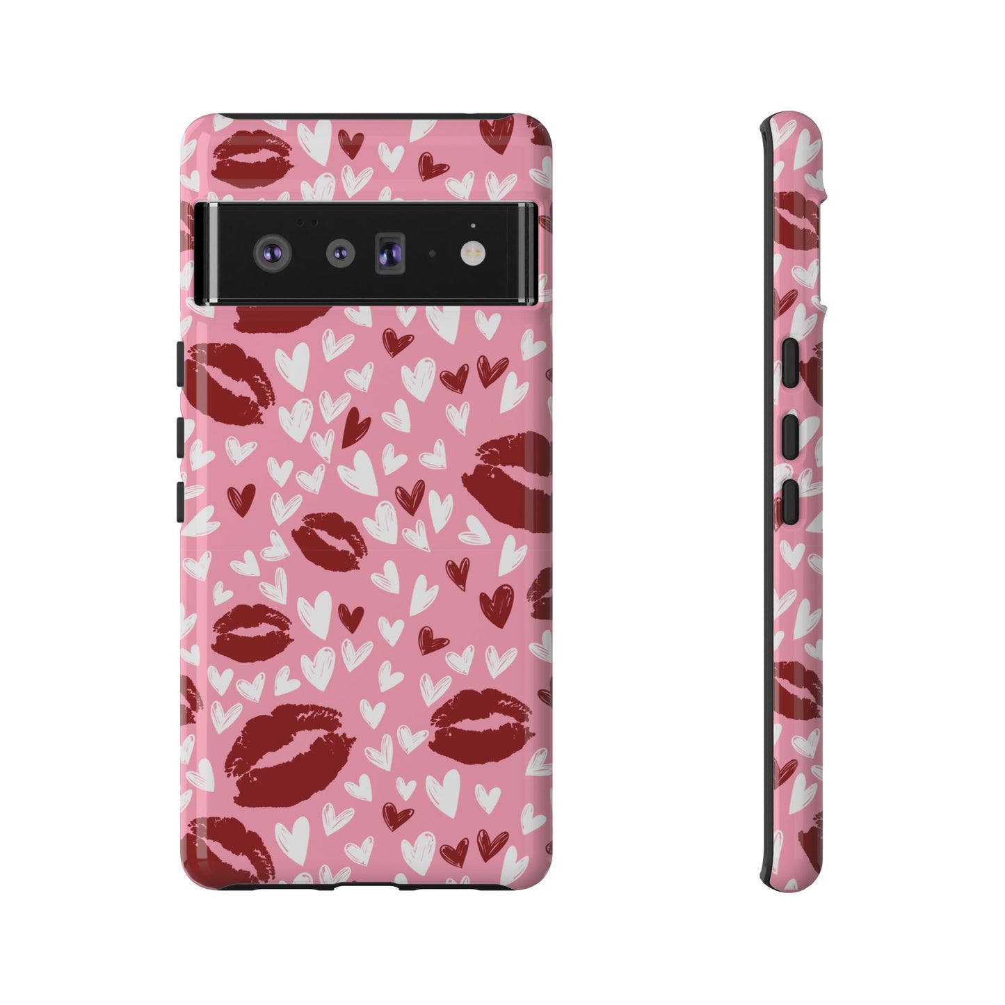 Kiss & Love Phone Case - Tough Cases for Romance Lovers